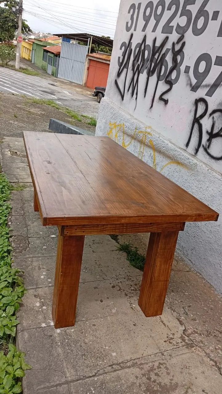 Mesa por encomenda de madeira  - Foto 2