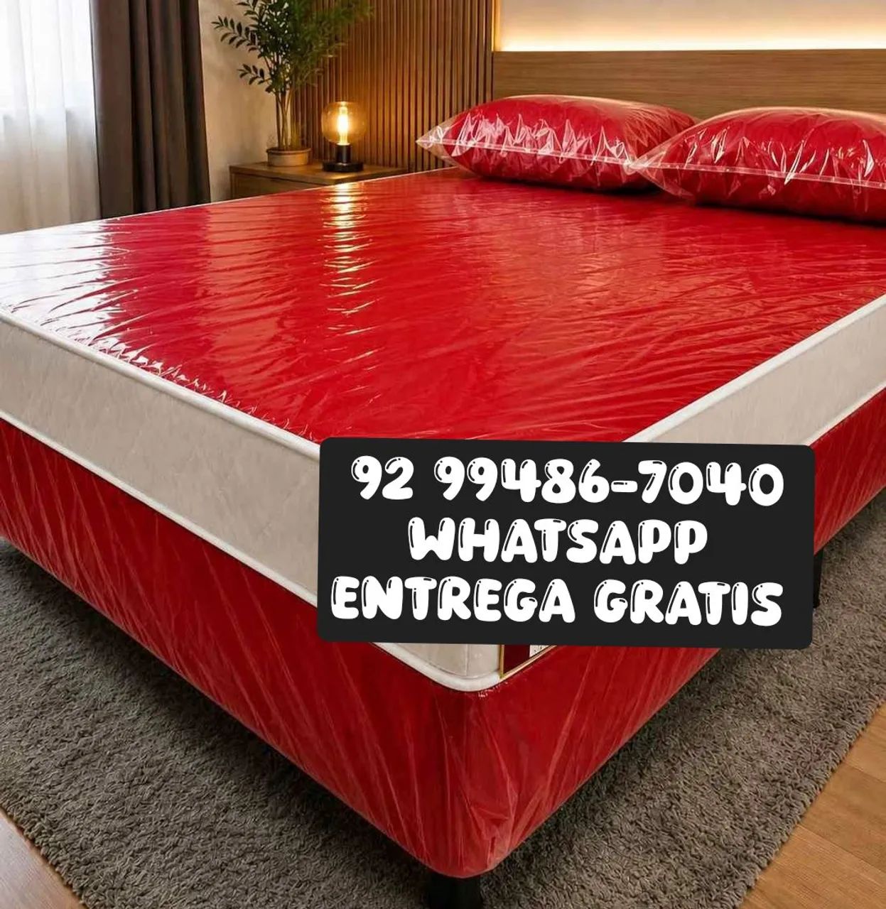 CAMA: ESPUMA - MOLA - MOLAS ENSACADAS. A PRONTA ENTREGA 