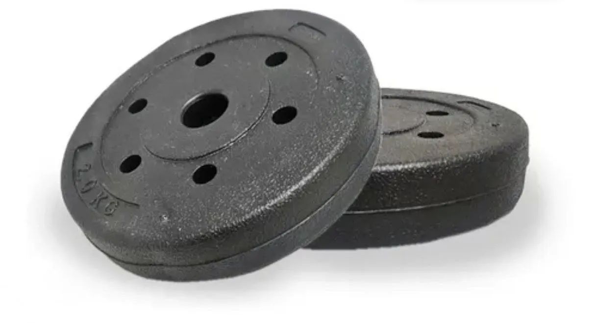 Par de anilhas de 2kg