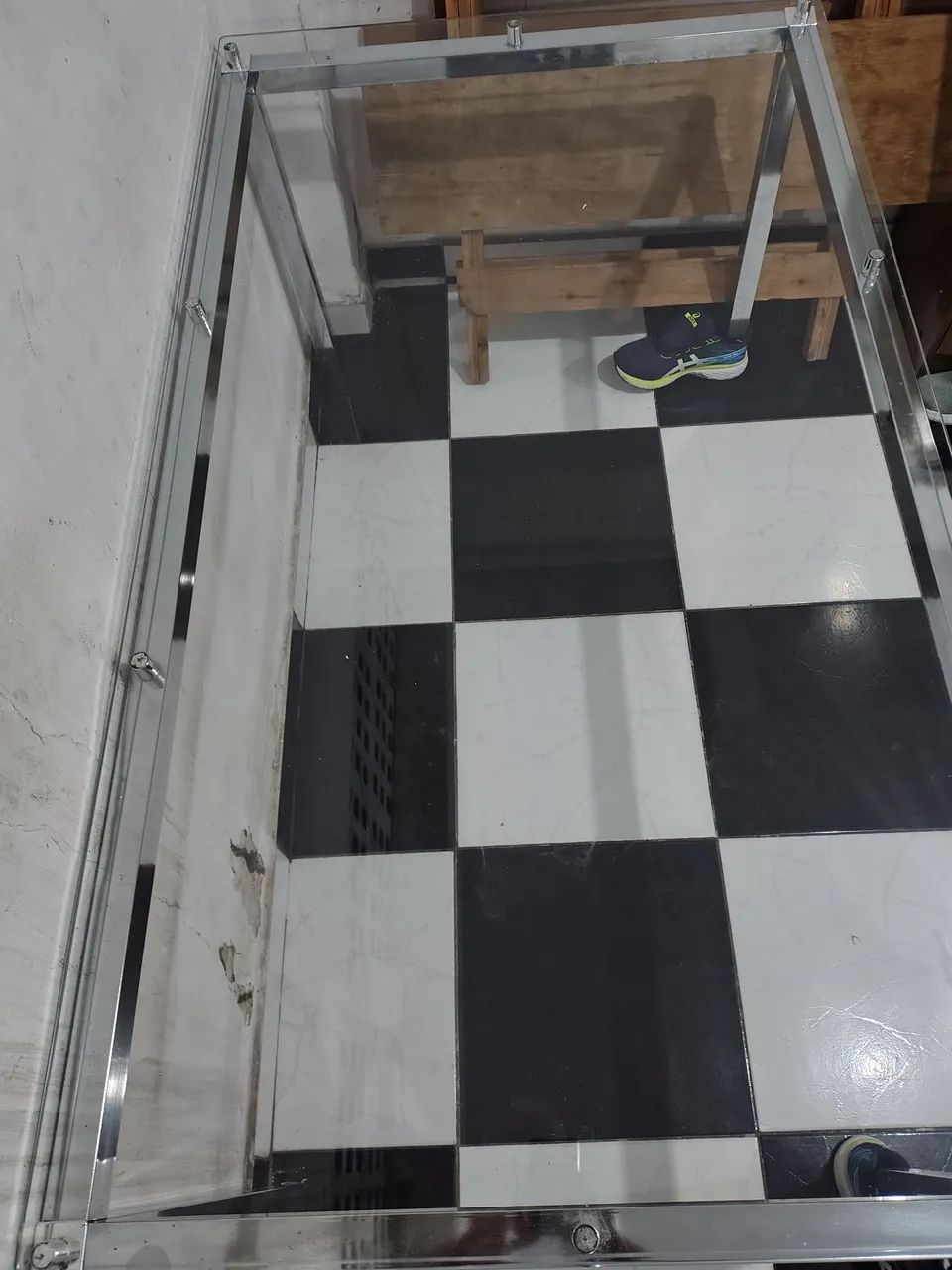 Mesa de vidro linda  - Foto 4