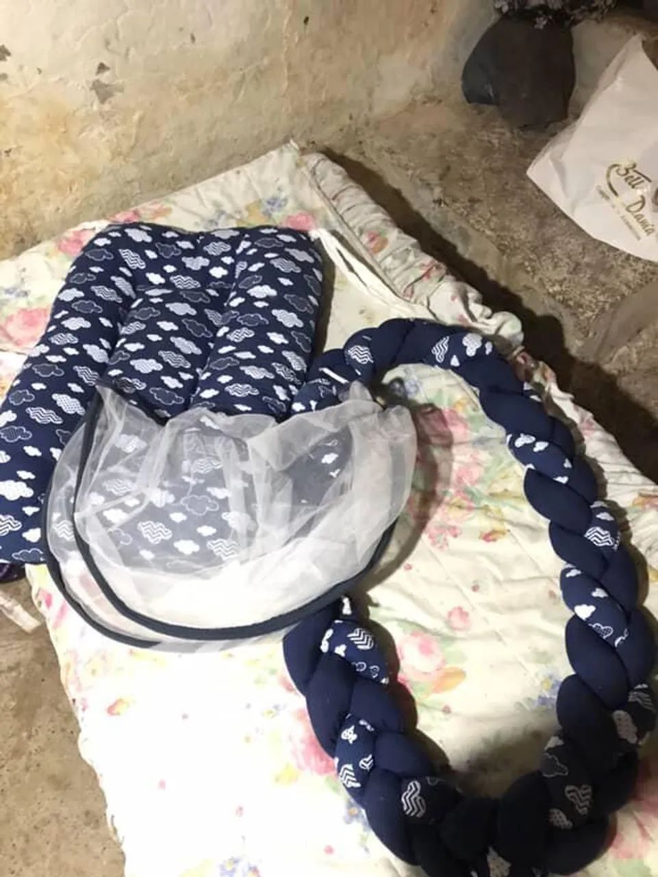 Vendo um ninho de bebê azul  - Foto 3