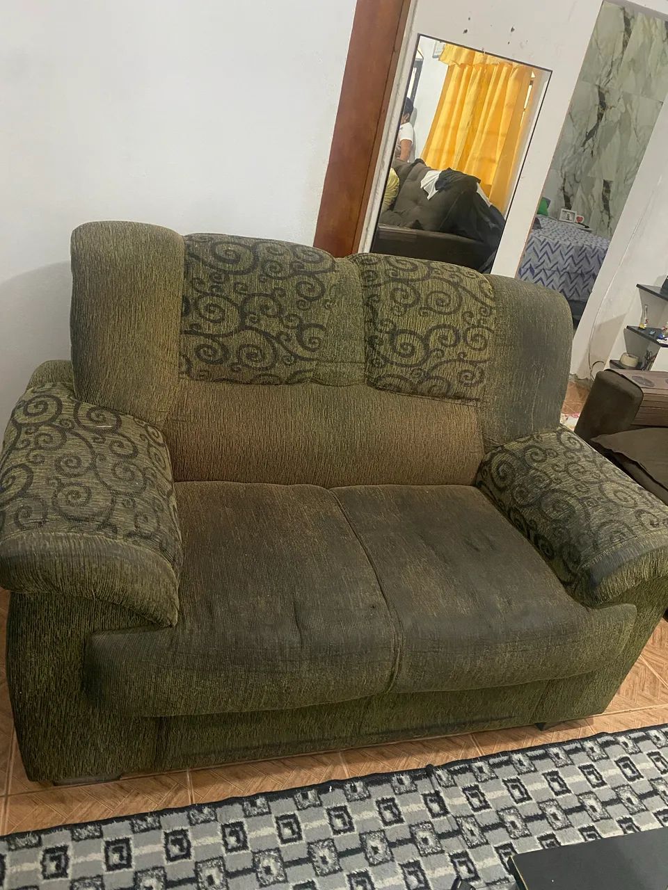 Sofá 2 lugares (pra vender logo)