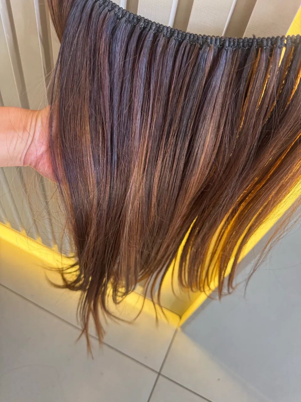 CABELO HUMANO TELA MEGA HAIR - Foto 2
