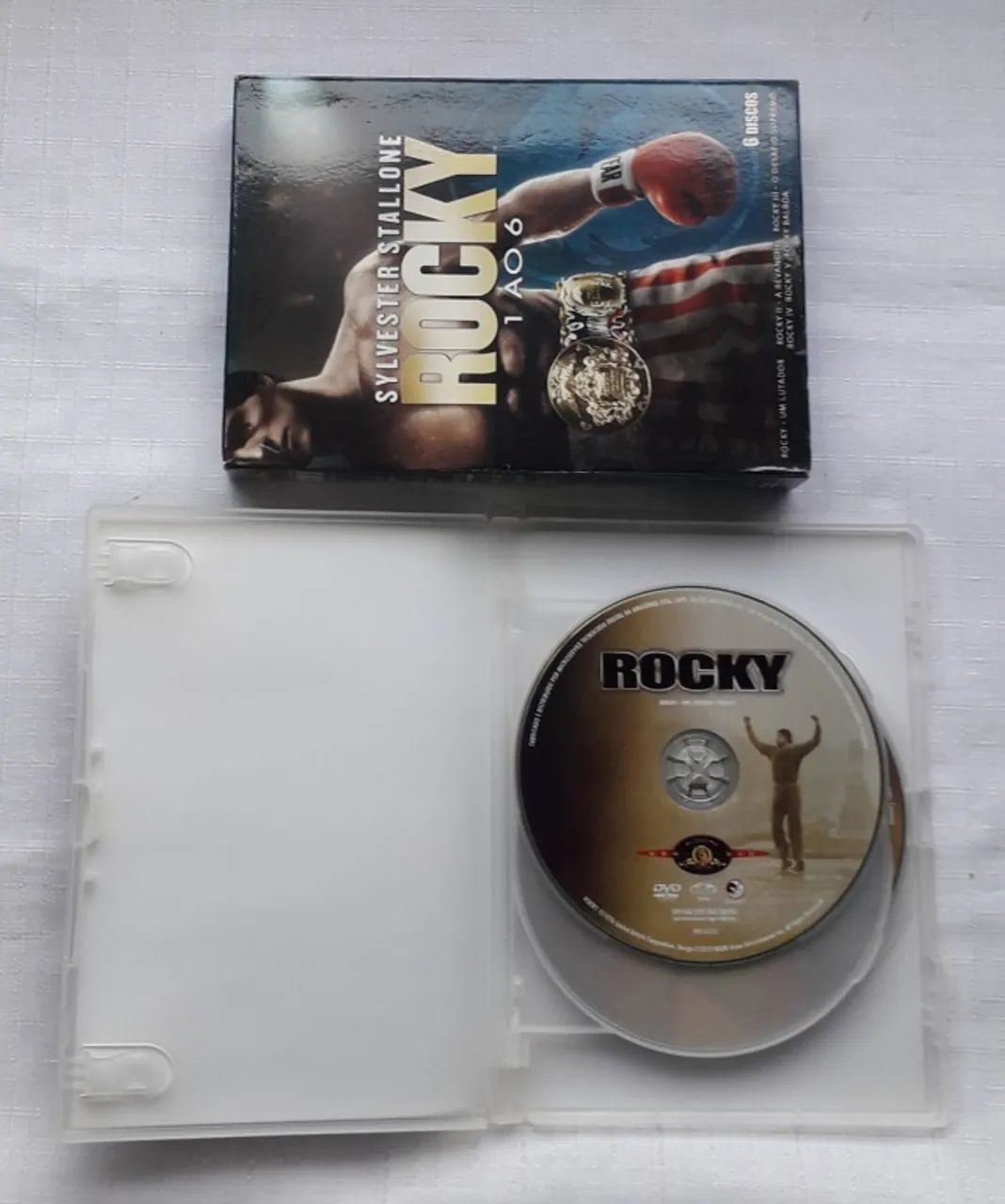 Dvd Box Rocky - 6 Filmes (original) - Foto 3