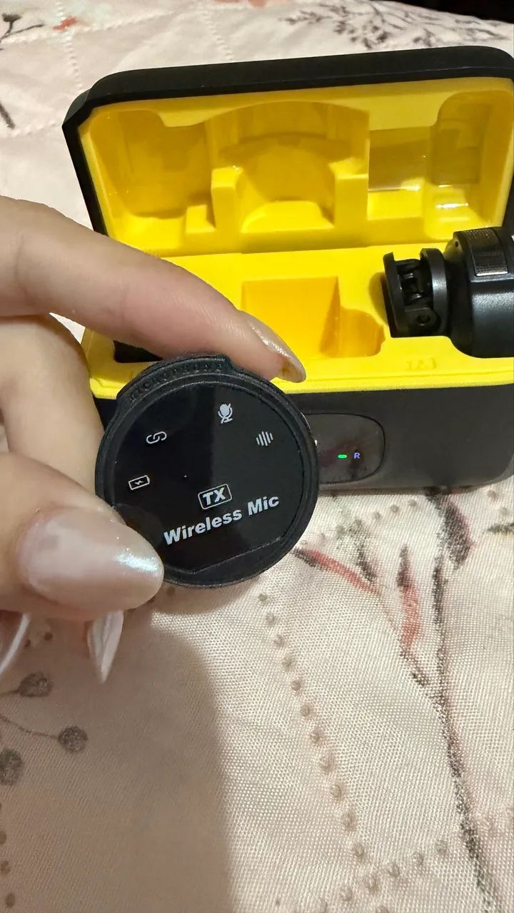 Microfone de Lapela sem fio - Foto 4