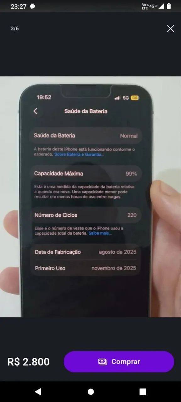 iPhone 16 E 128 gb - Foto 3