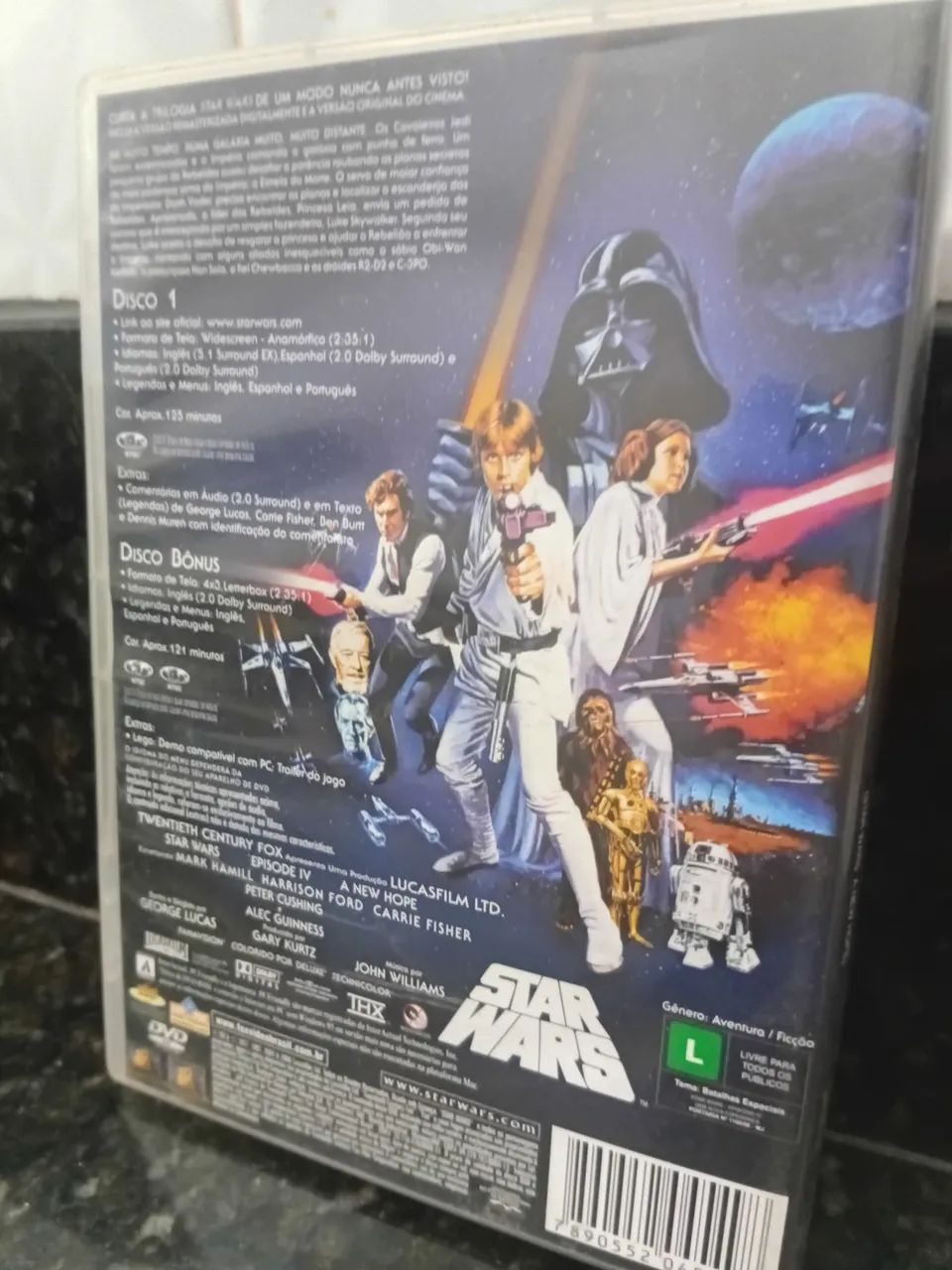 DVD Star wars episódio 4 Dublado  - Foto 2