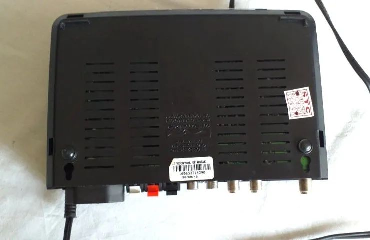 Receiver (receptor) de sinal de satélite Visiontec VT 1000 smart com controle remoto.Novo. - Foto 4