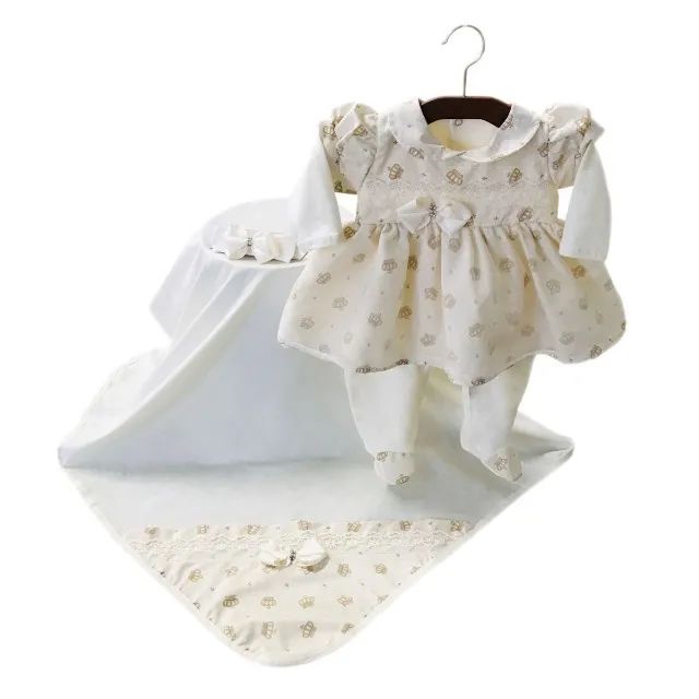 Saída Maternidade Bebê Princesa com Manta (Nova) - Foto 2