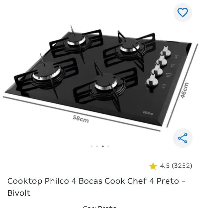 Cooktop Philco