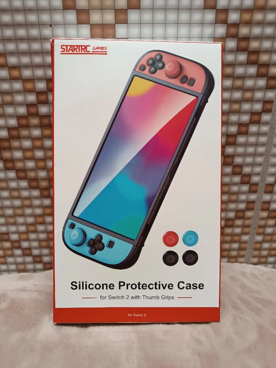Case de silicone para proteção do Nintendo Switch 2