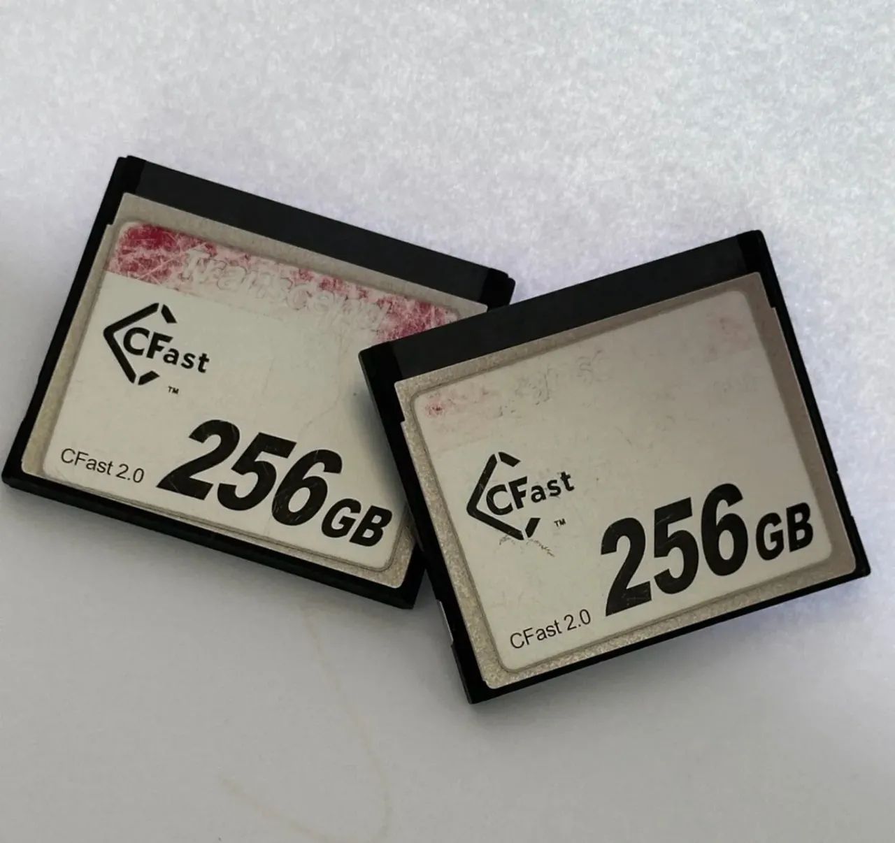 Kit 2x Cartão Cfast 256gb Transcend Blackmagic Pocket 6k - Foto 2