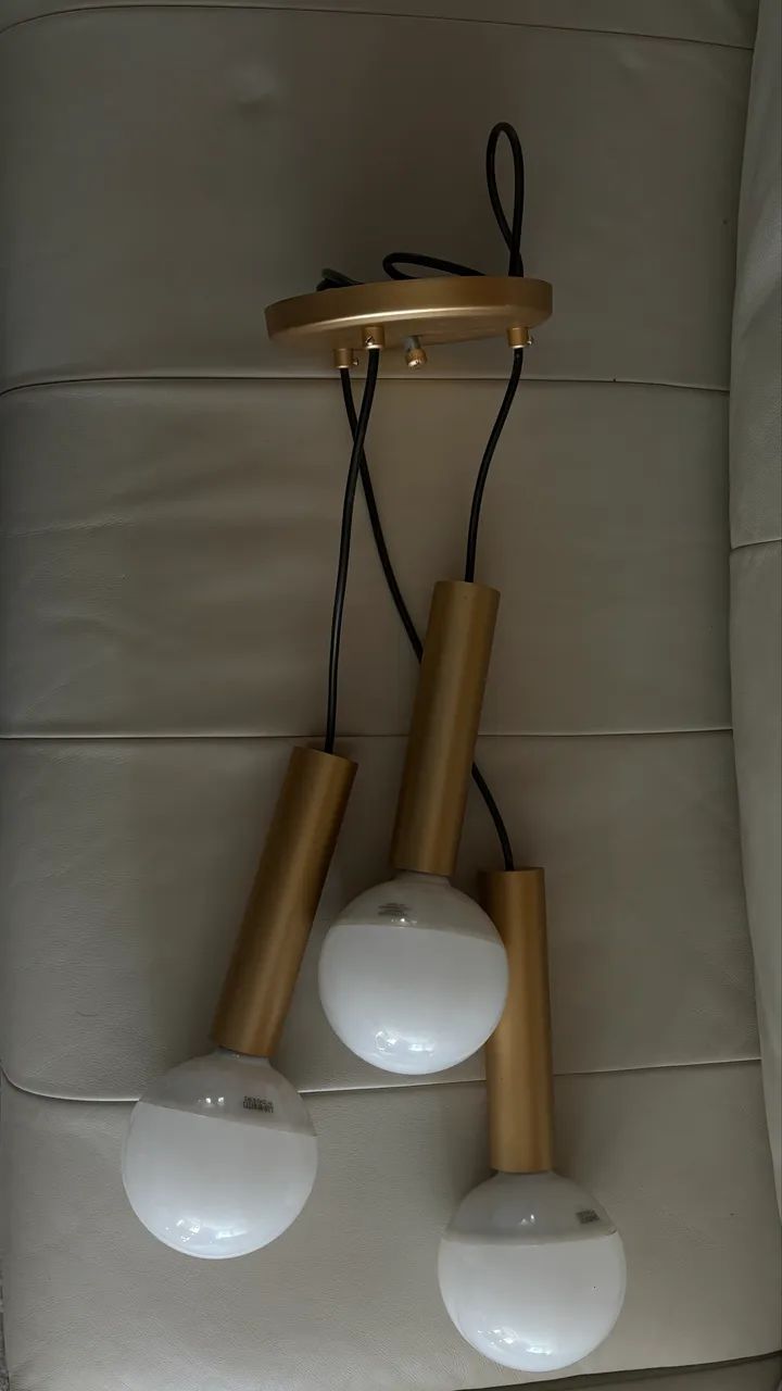 Lustre 3 globos 
