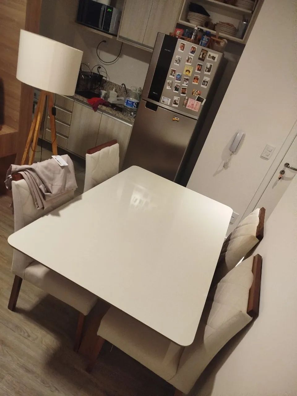 Mesa semi nova 4 cadeiras - Foto 3