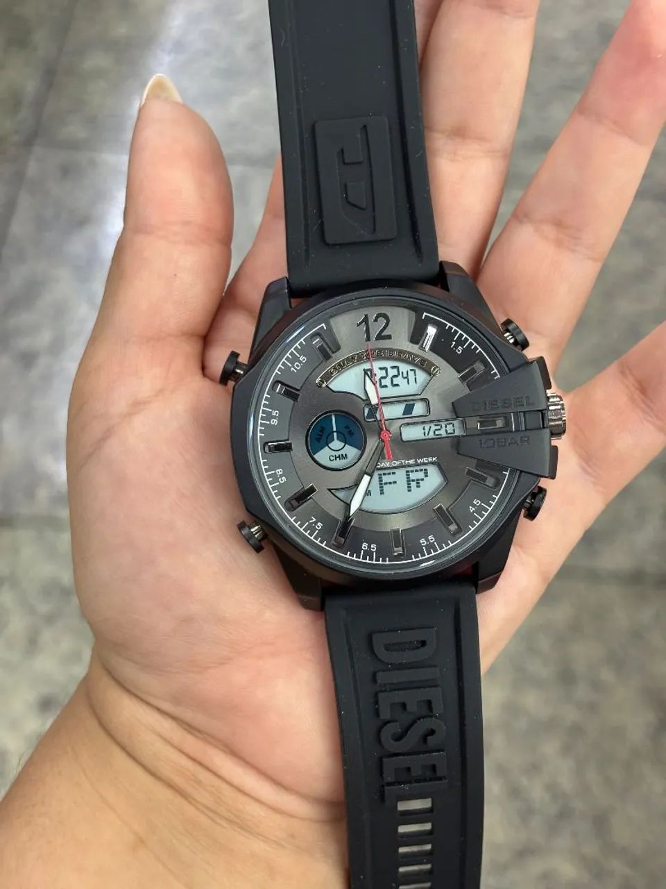 Relógio Robusto Tam 52mm Digital e Analógico Envio Rápido  - Foto 4