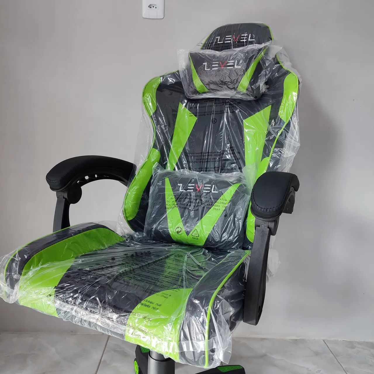 Cadeira Gamer Level LVC01DN Green - Foto 2
