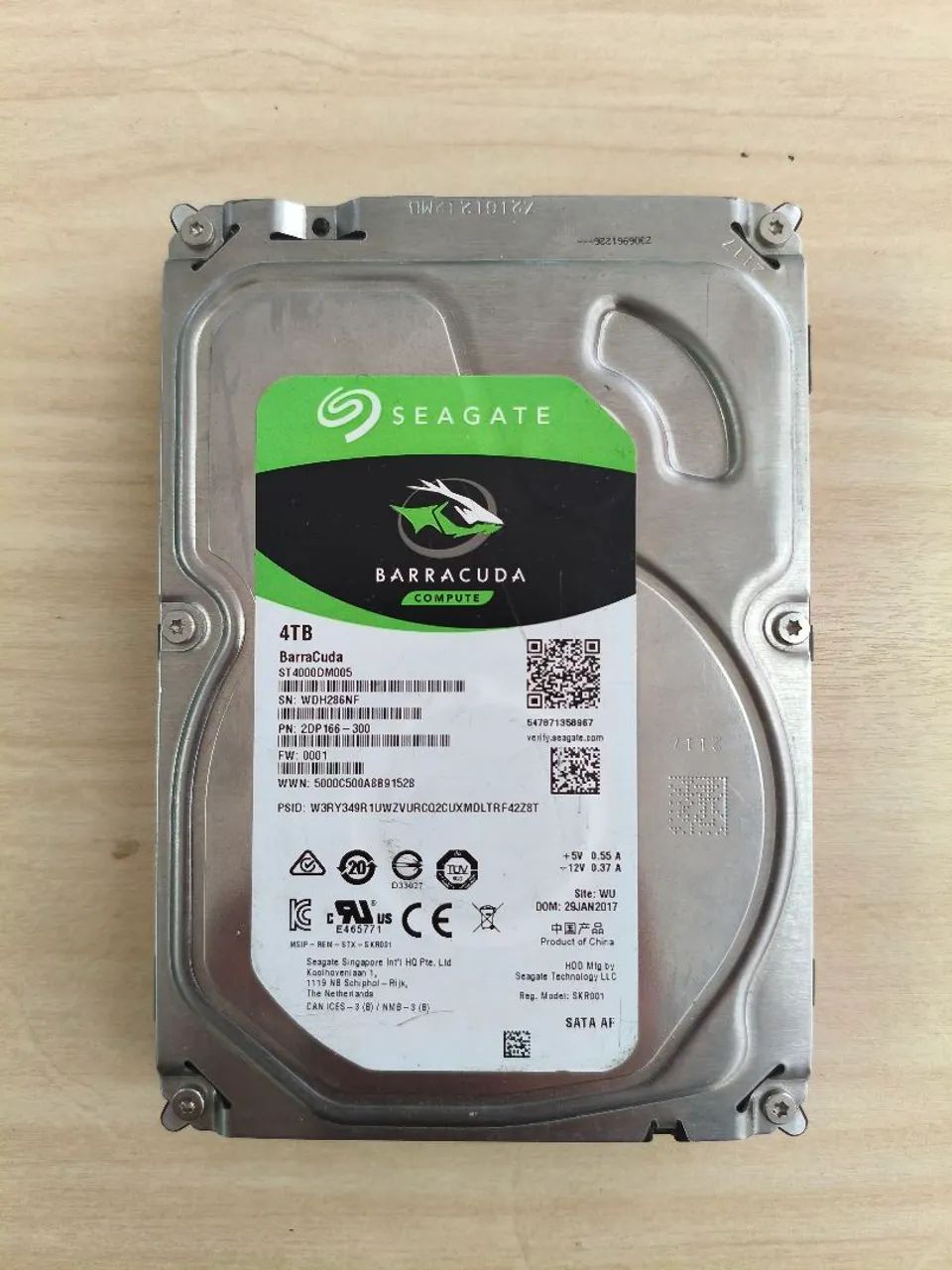 HD 4Tb Seagate Barracuda 