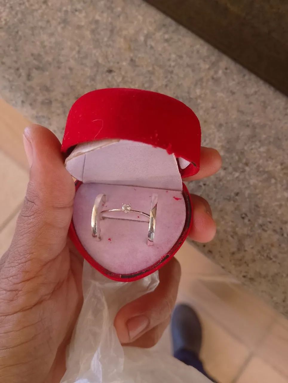 Vendo pá de alianças 