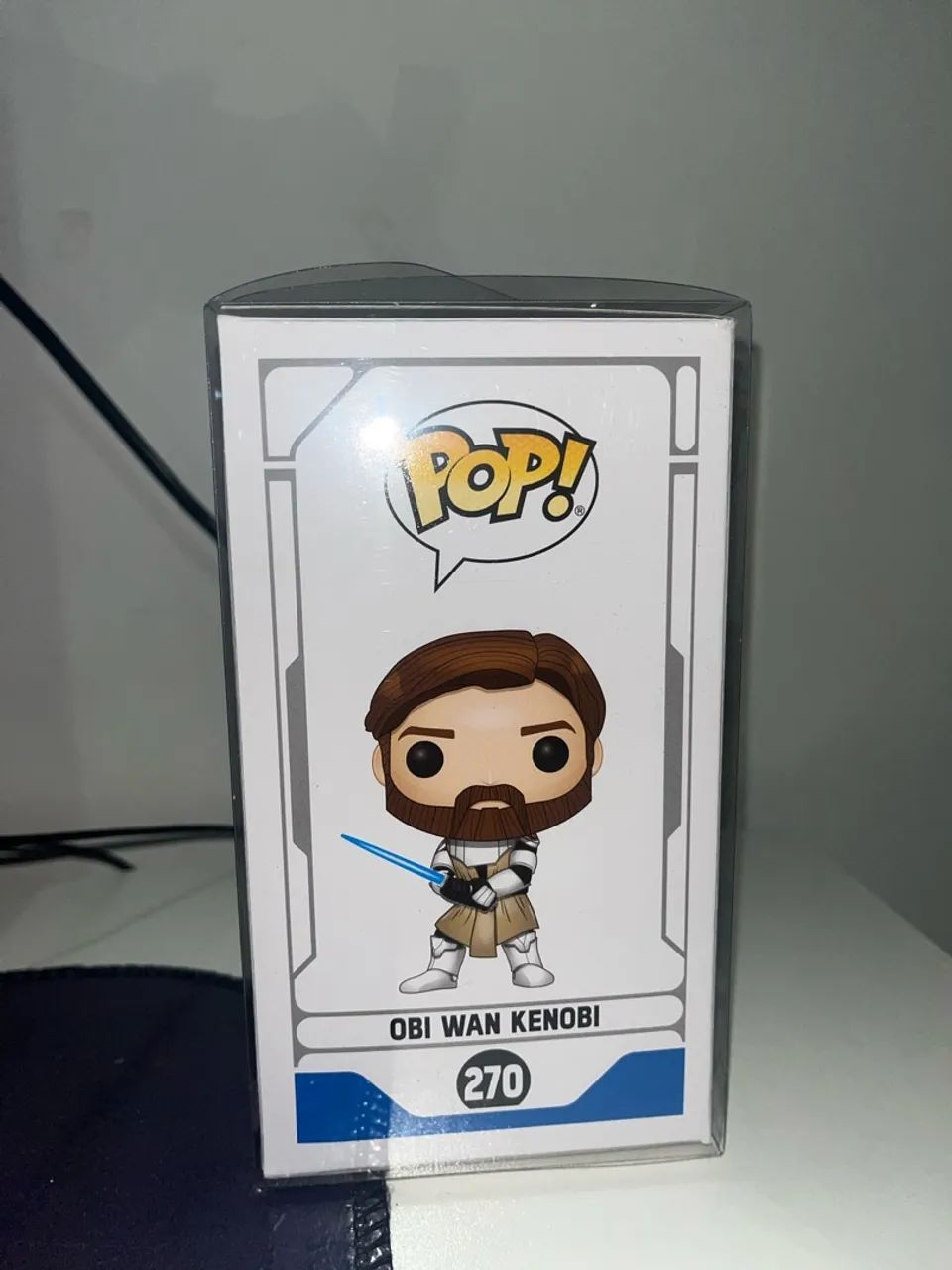 Funko pop star wars obi wan kenobi 270 com case protetora  - Foto 3