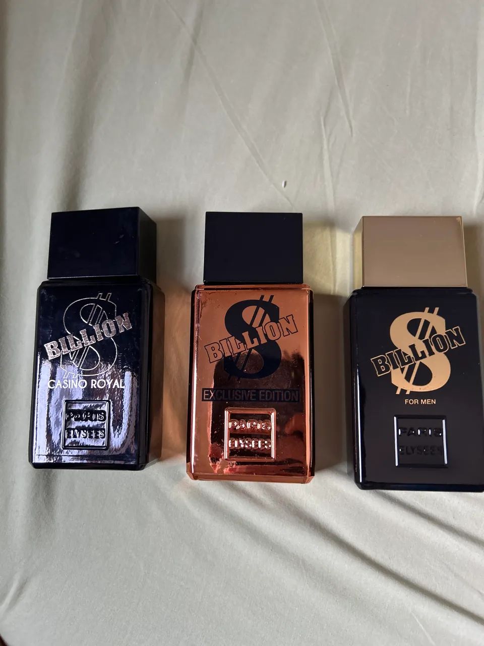 Kit 3 perfumes Paris elysees billion 