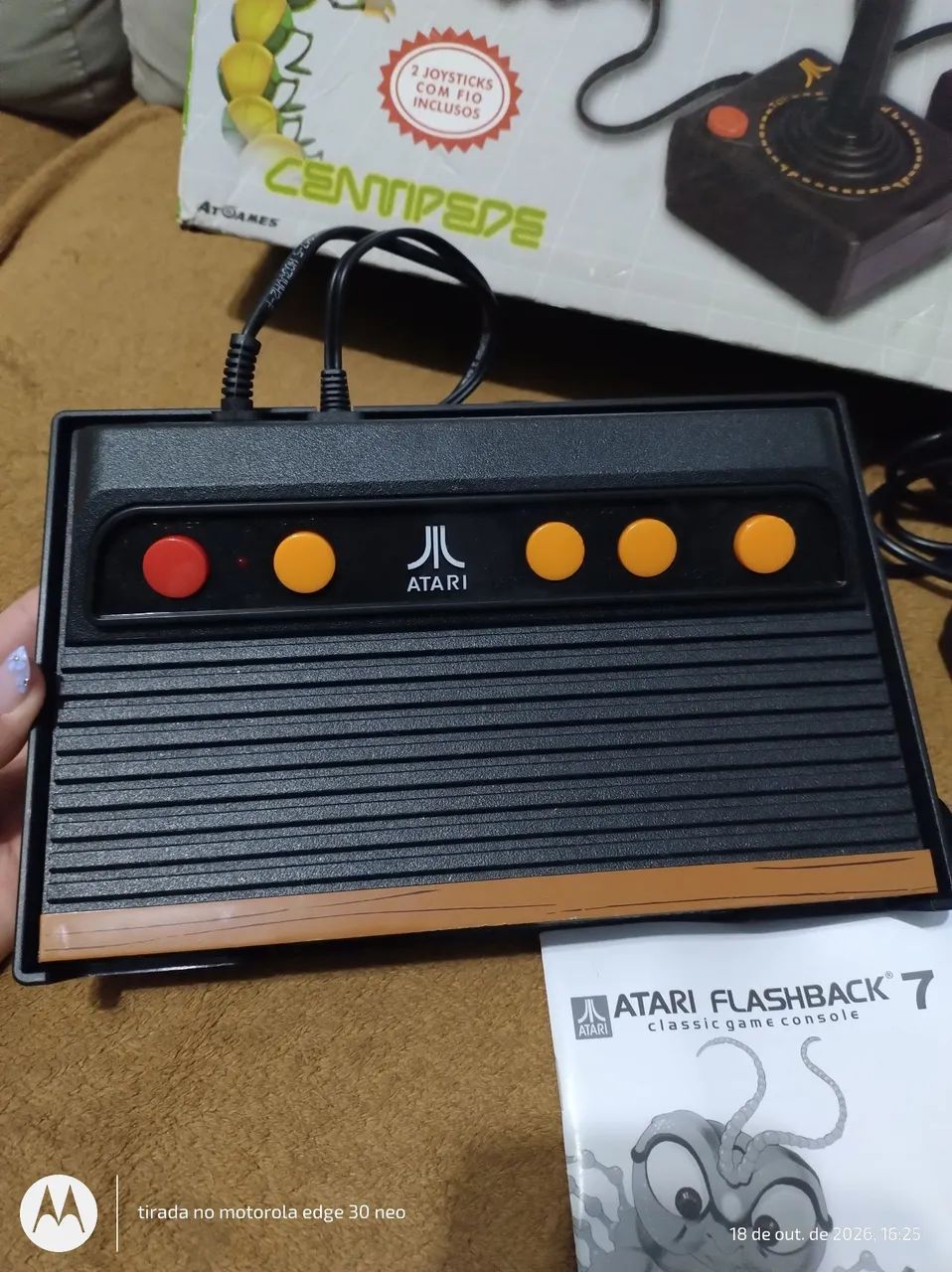 Atari flashback 101 jogos na memória  - Foto 2