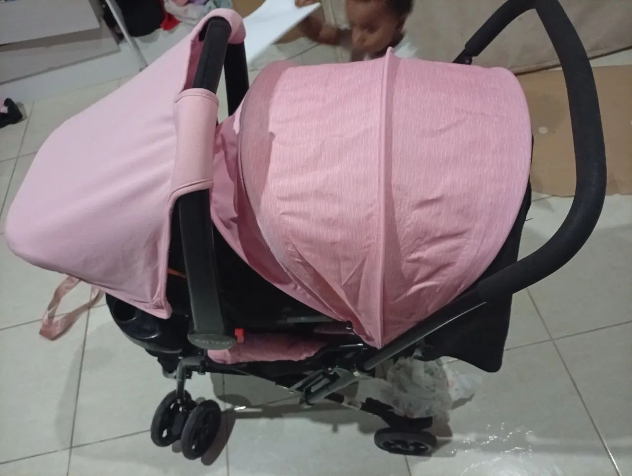 Carrinho de bebê menina  - Foto 3
