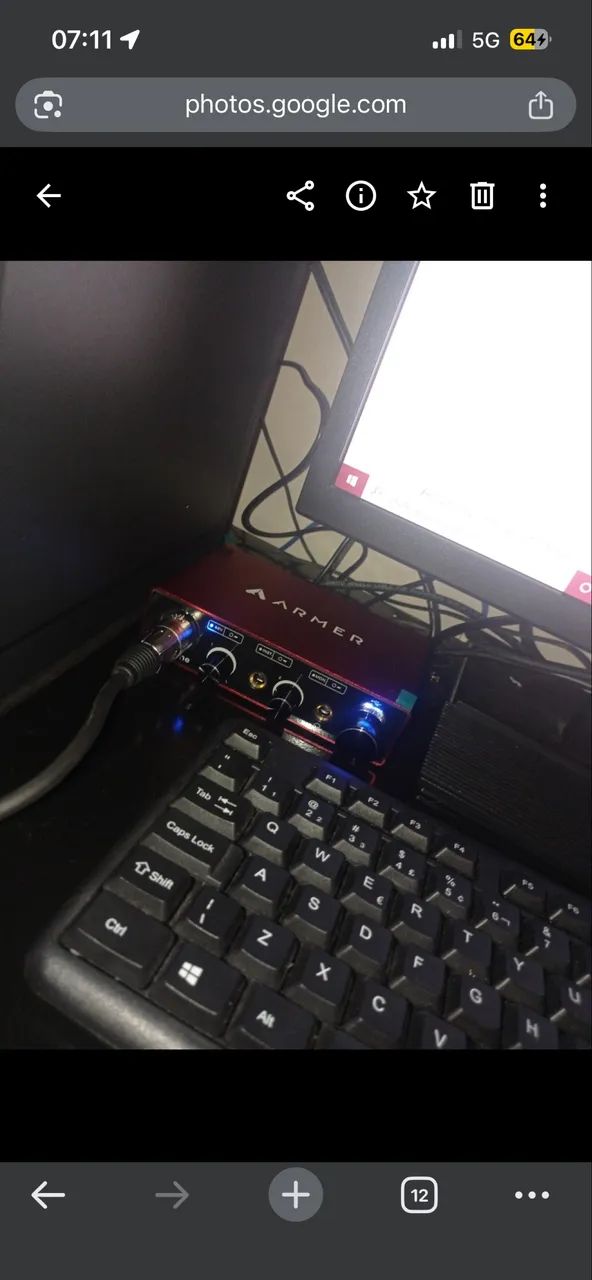 Kit Studio, Microfone e interface de audio - Foto 3