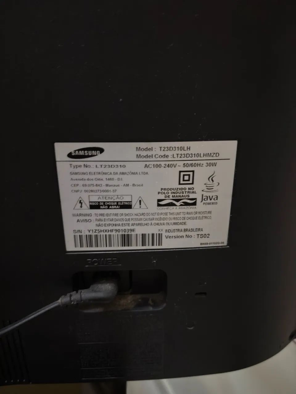 Tv samsung 24 polegadas televisão  - Foto 4