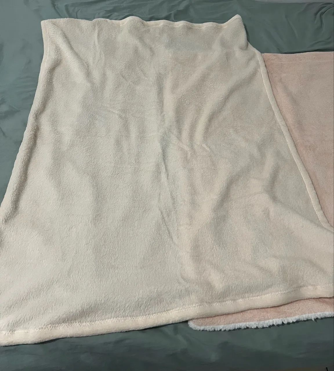 Mantas soft + Sherpa para bebê  - Foto 3