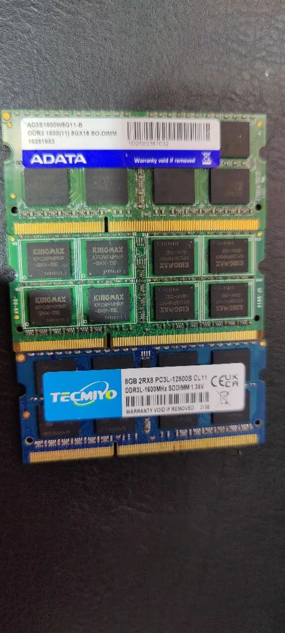 Memória DDR3 8Gb