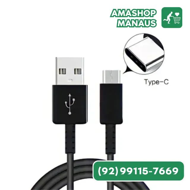 Cabo Usb C Carregamento Rapido Celular Android