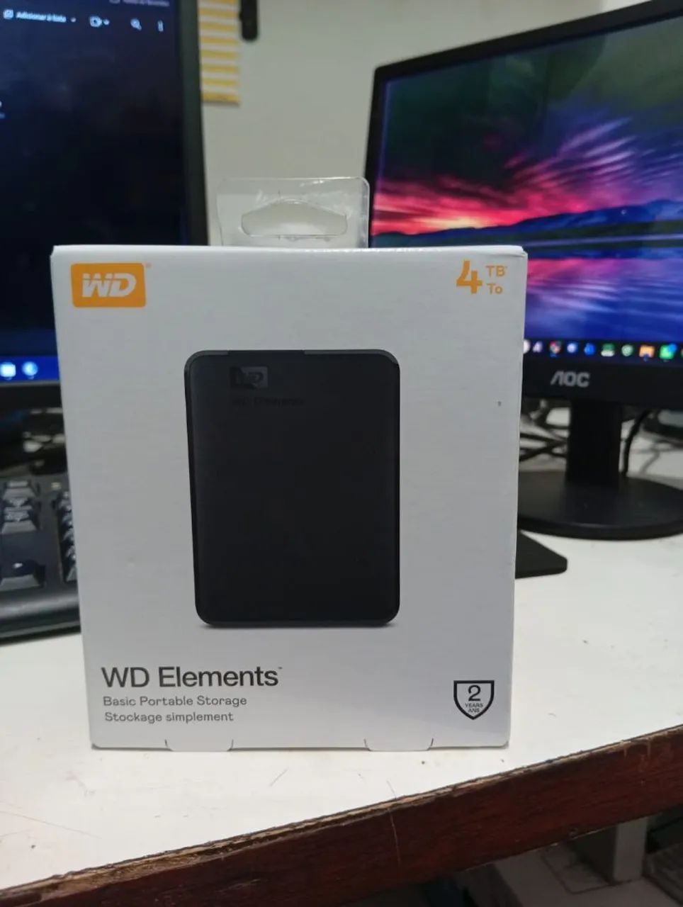 HD Externo WD Elements 4TB