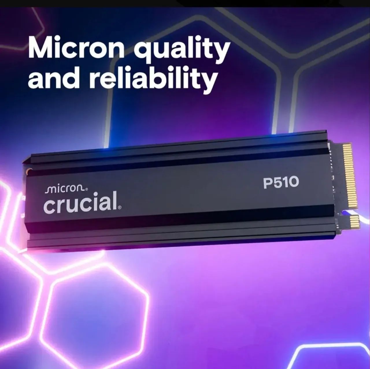 SSD crucial 1tb P510 X4 - Foto 2