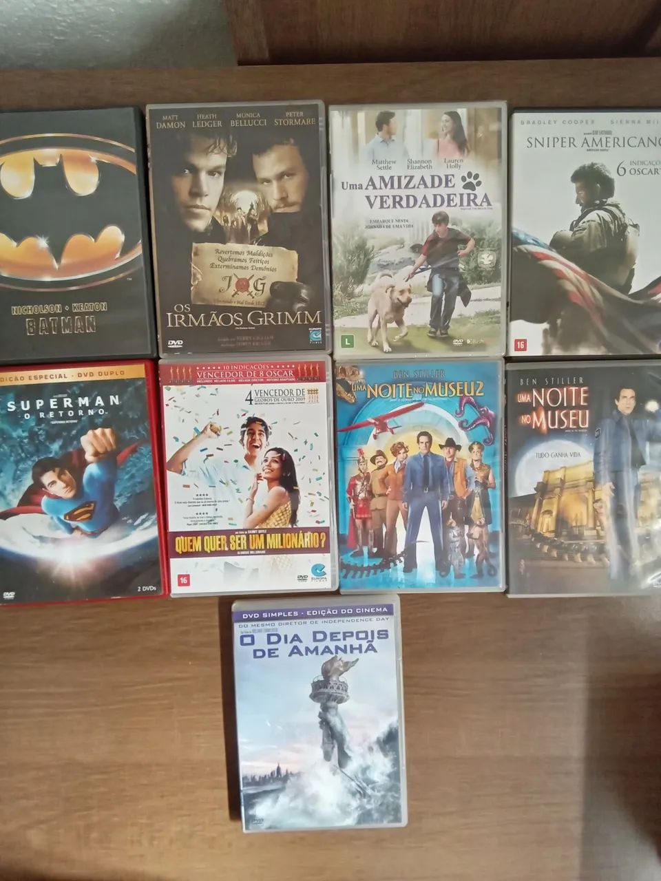  Filmes em DVD 