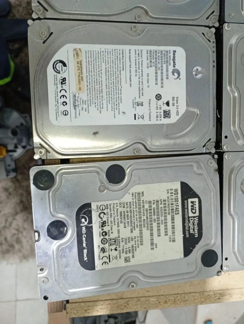 Lotr com 07 Hds 500gb e 320gb 