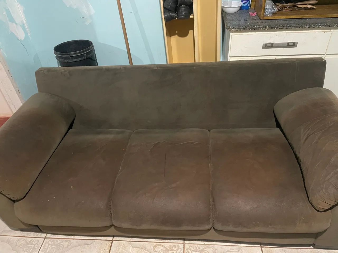 Sofá 3 lugares usado 