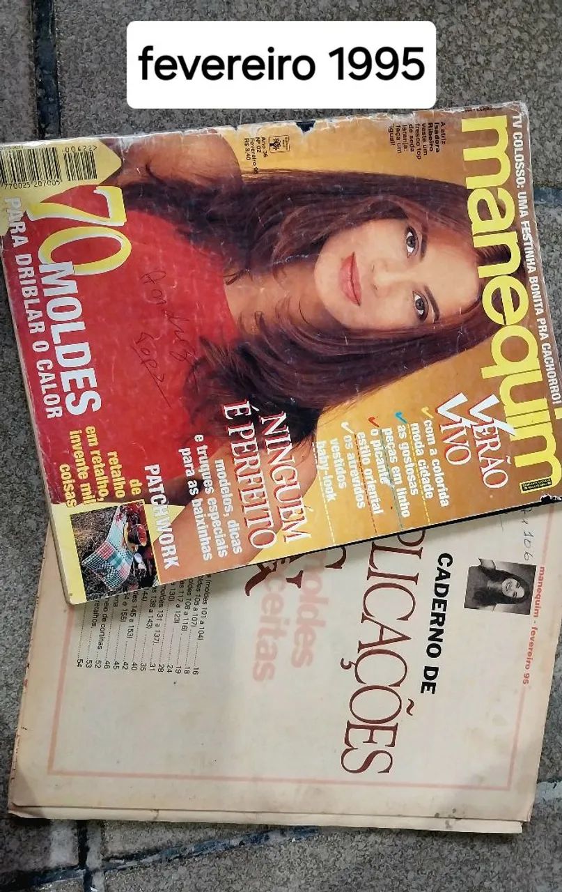 Revista manequim antiga  - Foto 2