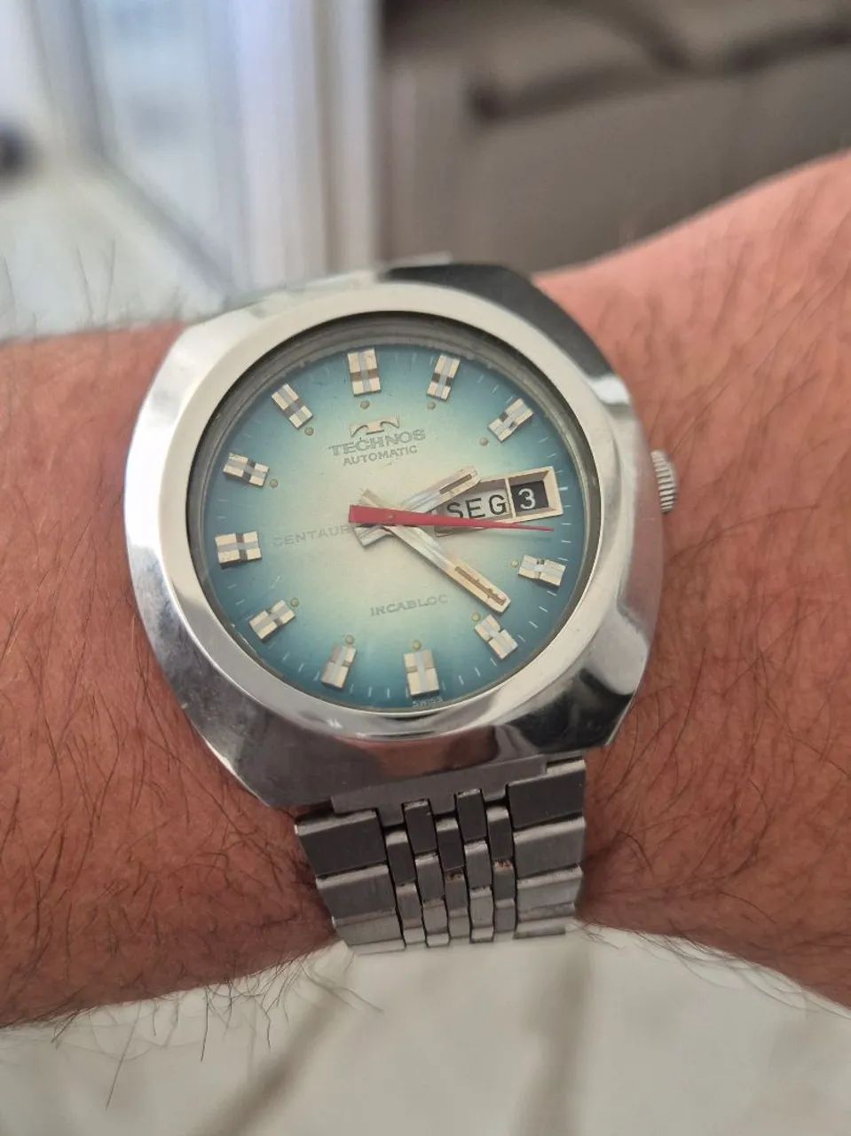 Technos vintage Suiço automático  - Foto 3