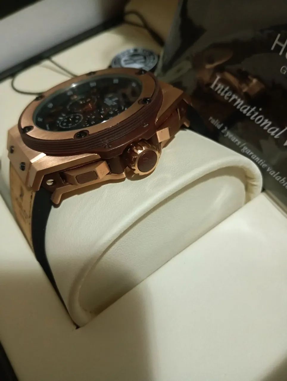 Relógio hublot geneve, linha Premium AAA 100% funcional  - Foto 2