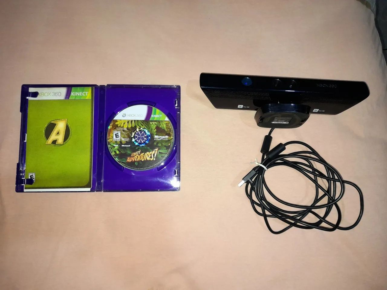 Kinect + jogo Kinect adventures originais  - Foto 3