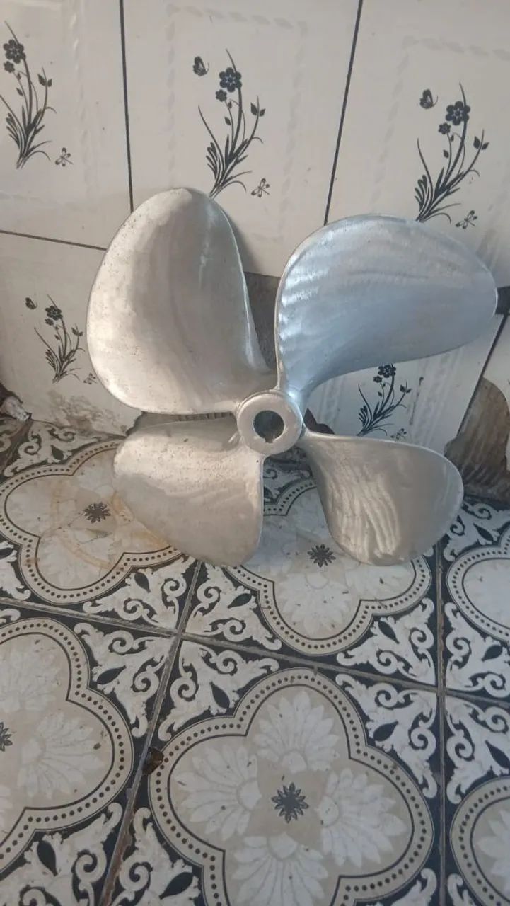Hélice De Alumínio para barco - Foto 3
