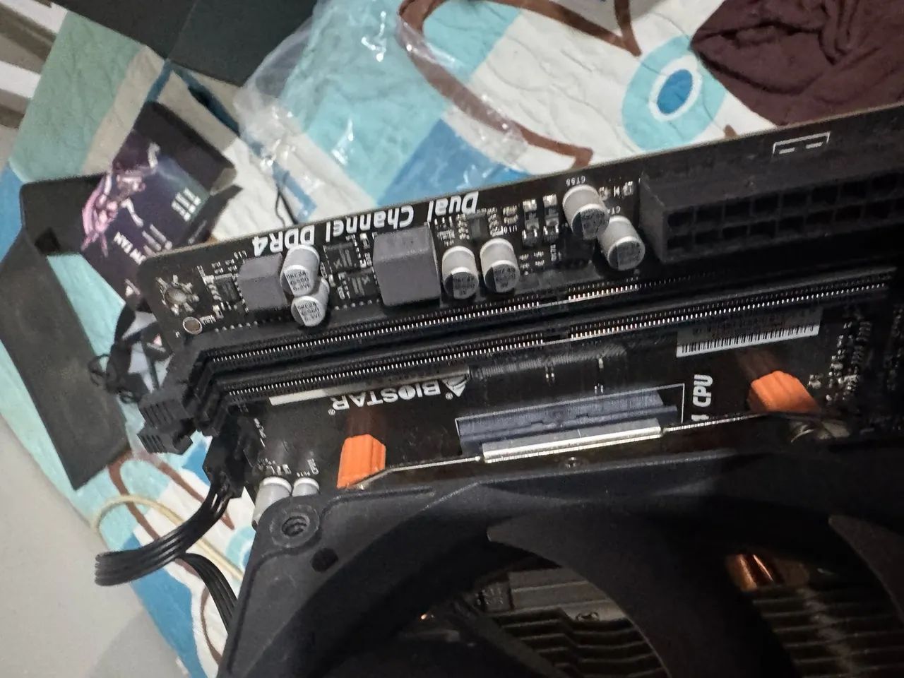 Kit ryzen 1500x placa mãe e cooler  - Foto 5