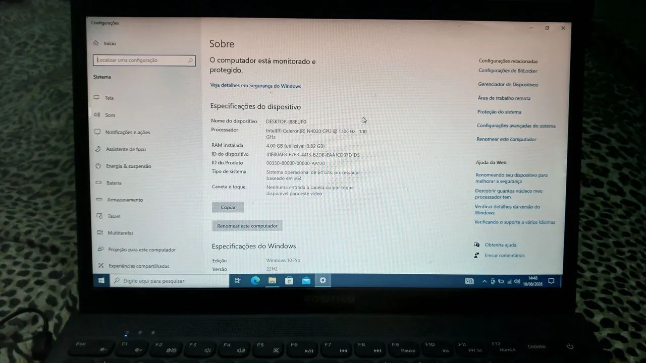 Notebook Positivo  - Foto 3