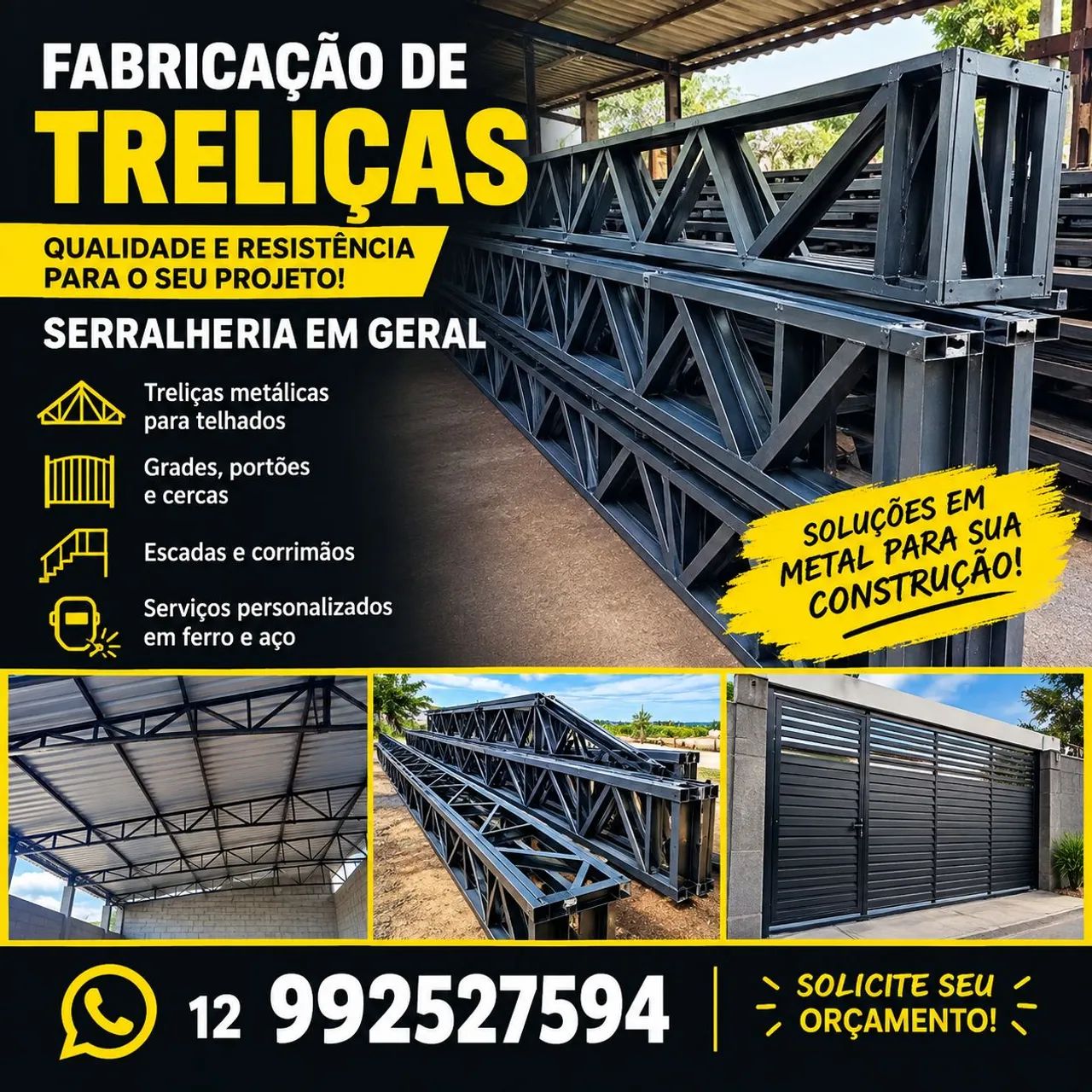 Treliças e portões 