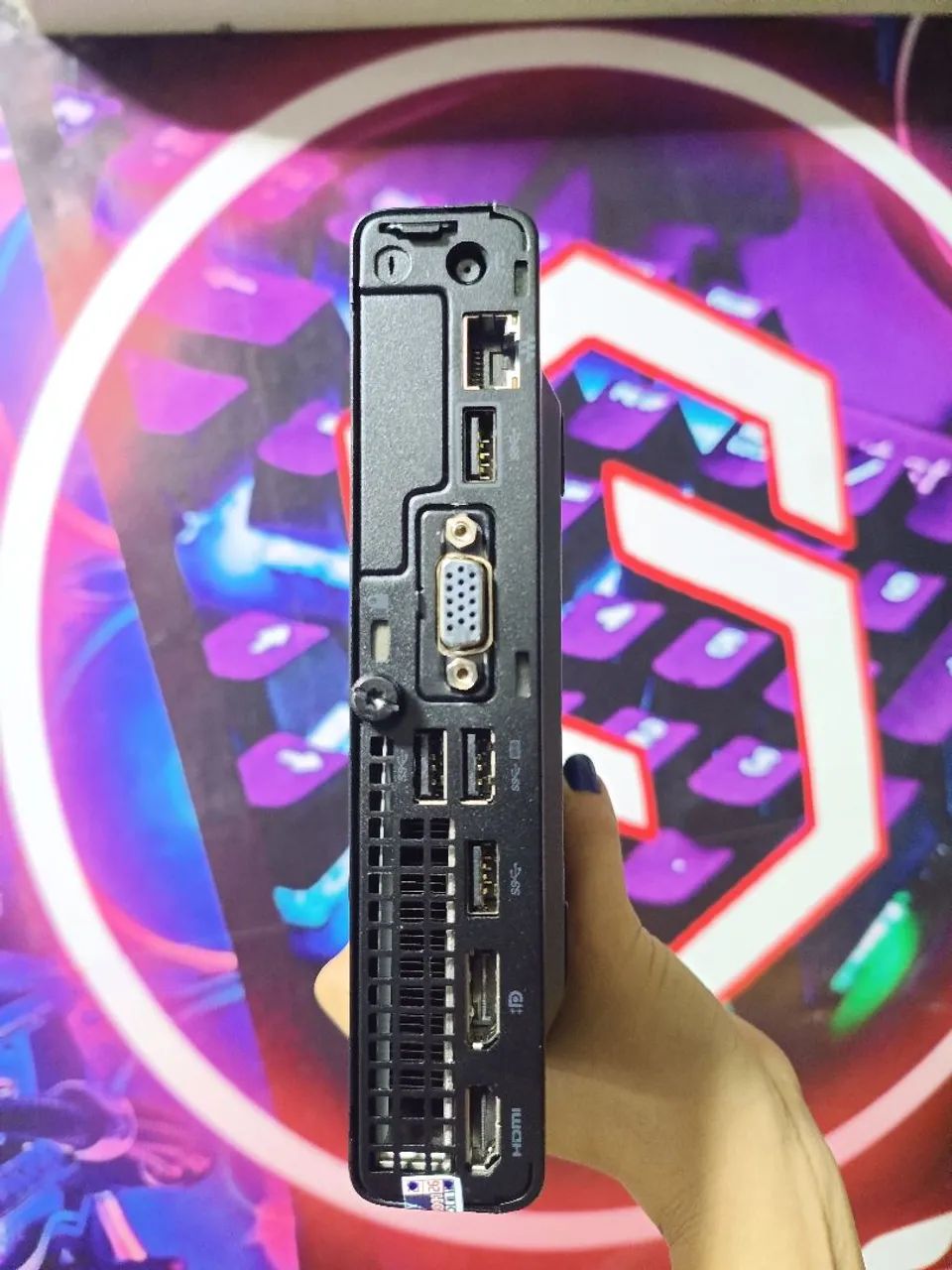 Mini Pc Hp Ryzen 5 Pro - 1 ano de garantia  - Foto 3