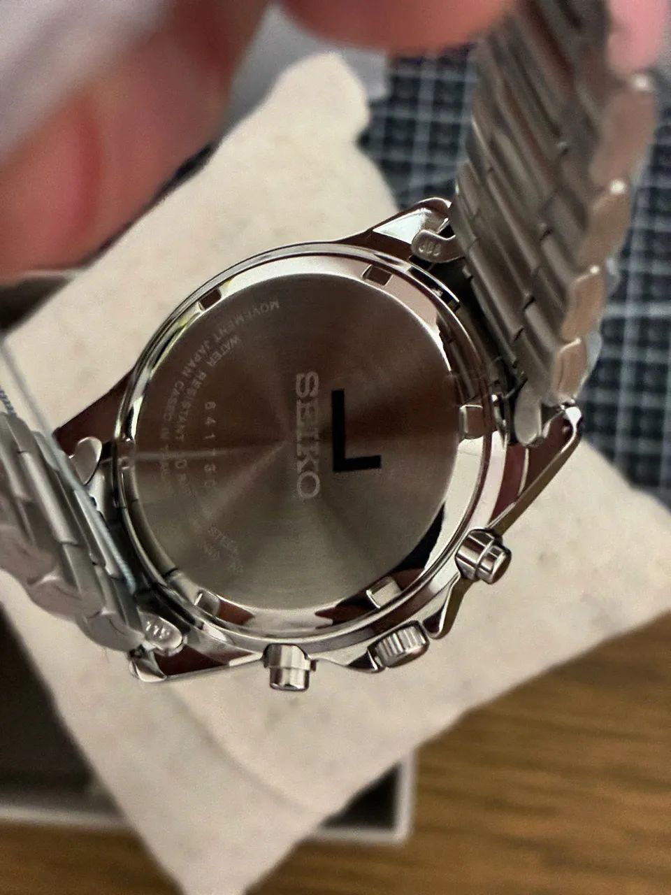 RELÓGIO SEIKO CRONÓGRAFO SBTQ039 - Foto 4