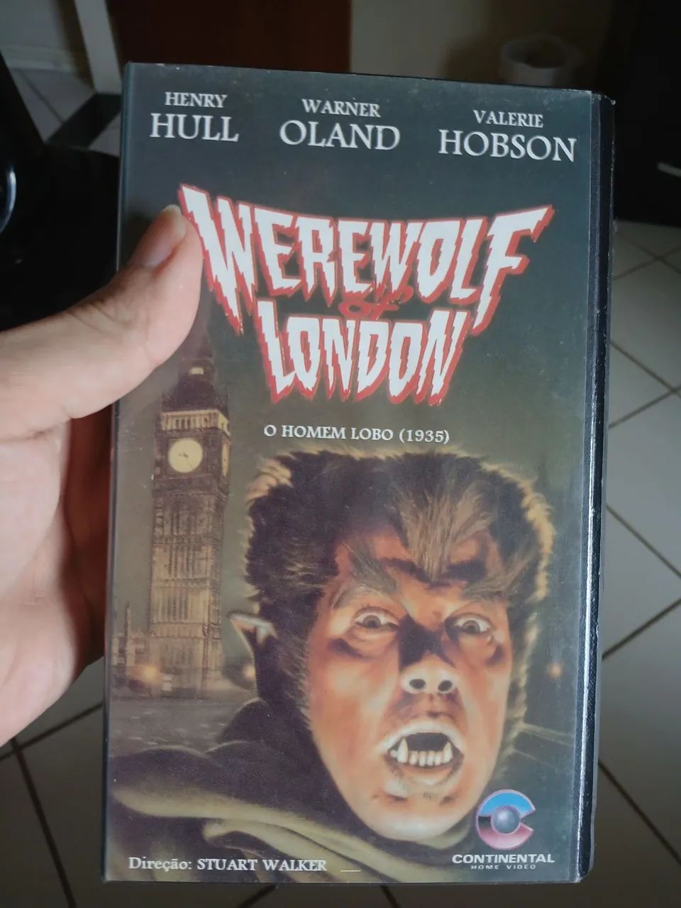 Vhs o lobo de londres terror classico