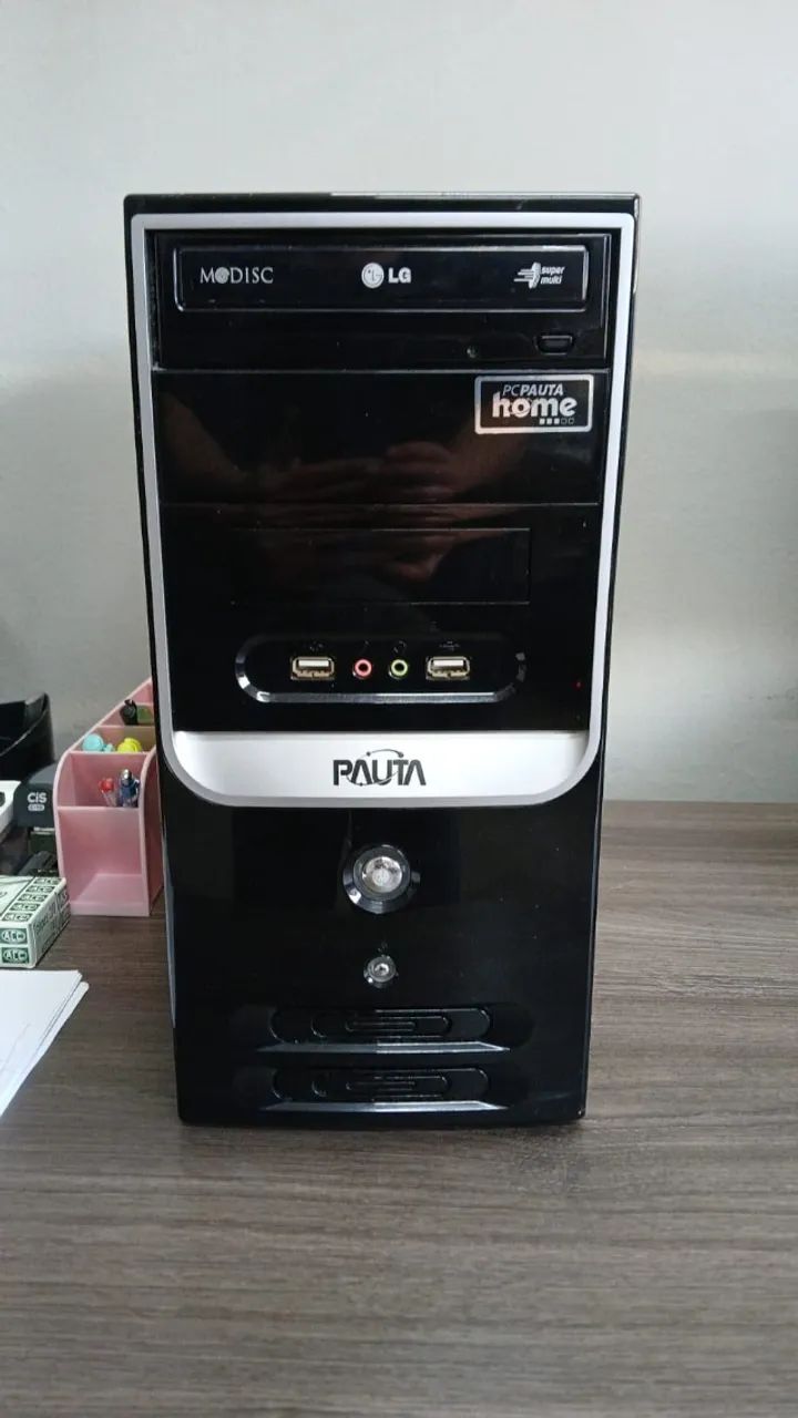 Computador usado com placa de vídeo para tarefas básicas - Gabinete compacto - Foto 2