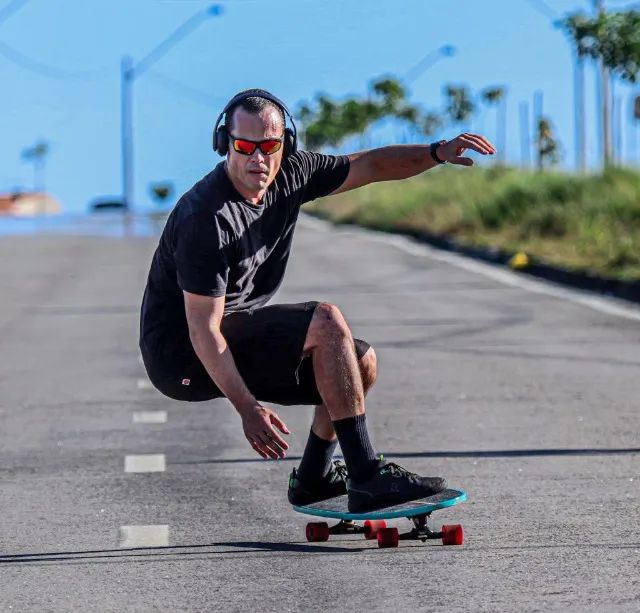 Shape De Longboard Clássico + Lixa Transparente - 1,15 cm - Foto 5