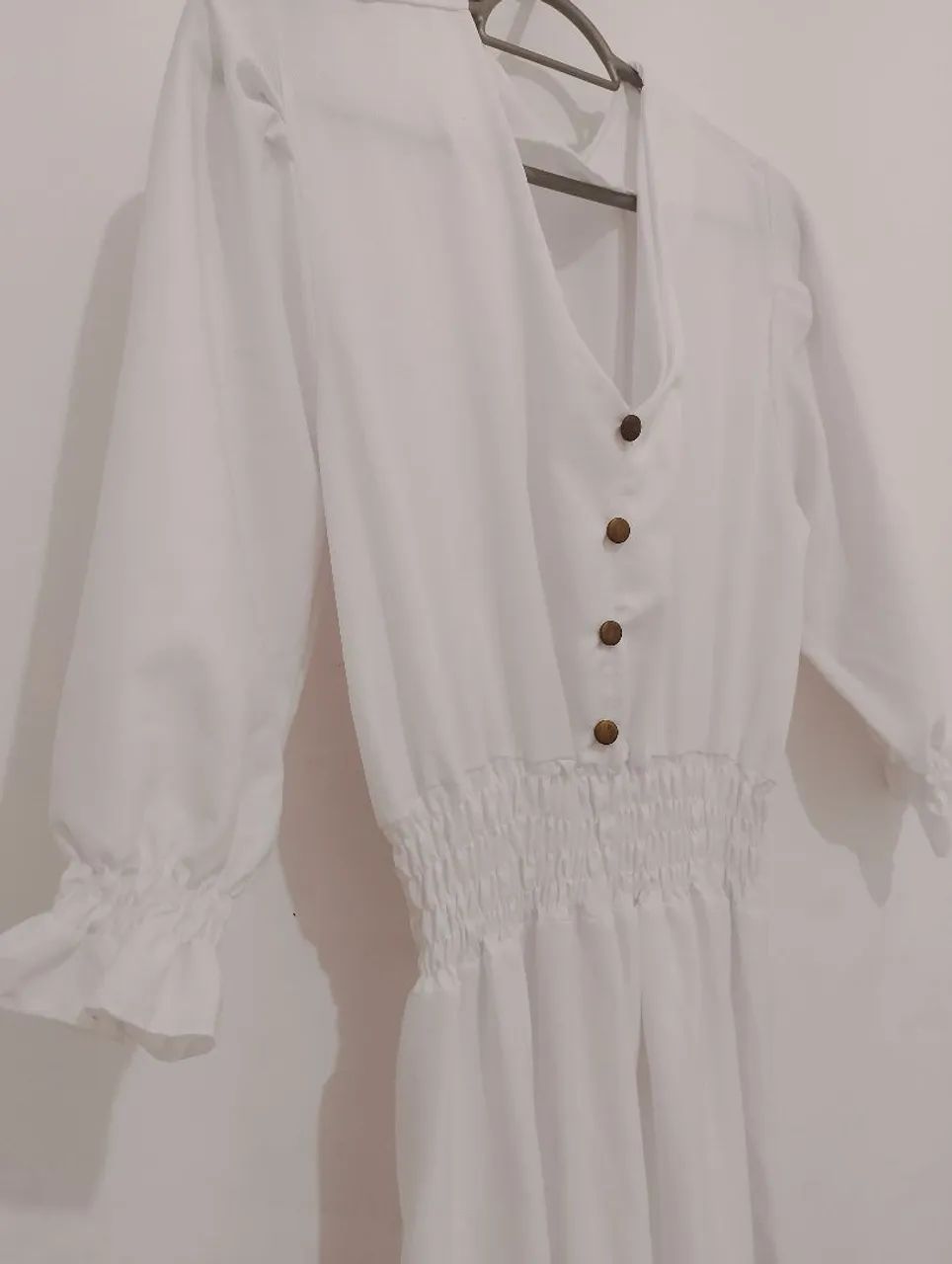Vestido branco longo  - Foto 3